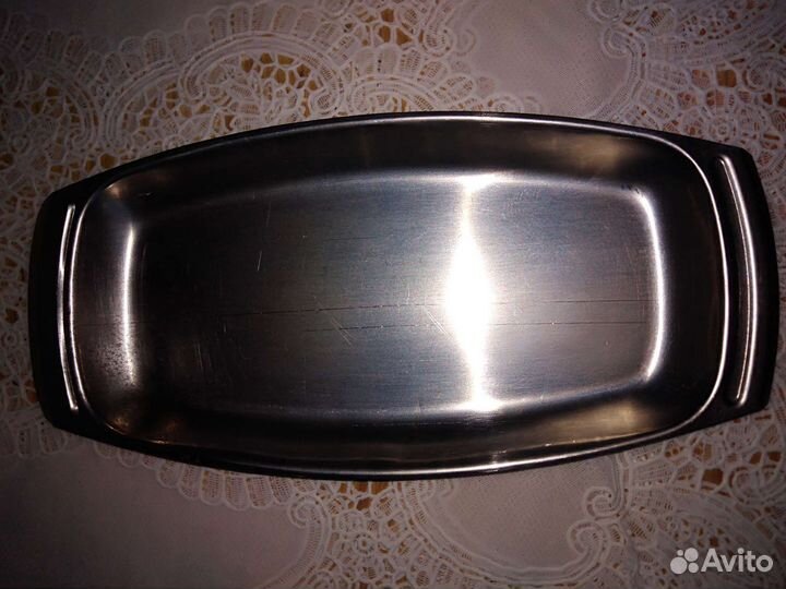 Тарелки из нержавейки СССР