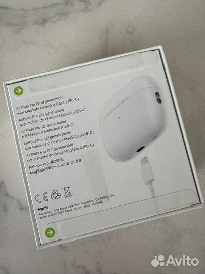 Наушники Apple Airpods pro 2 2023 новые