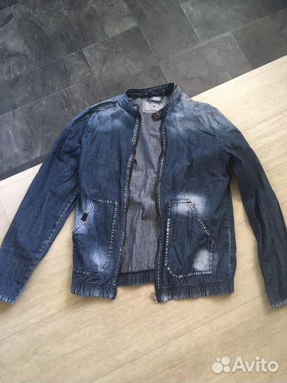 Джинсовая куртка женская