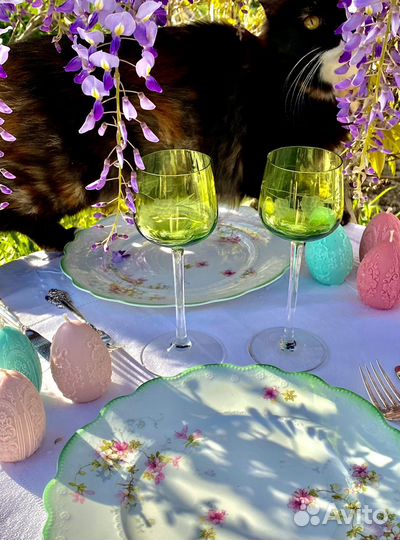 Бокалы хрусталь Франция винтаж