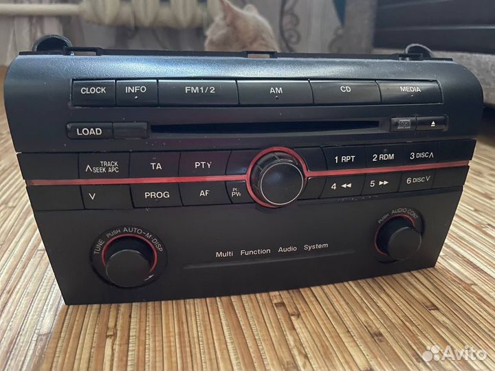 Штатная магнитола гу mazda 3 bk