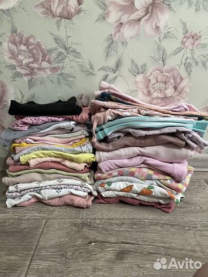 Большой Пакет вещей на девочку 68-74