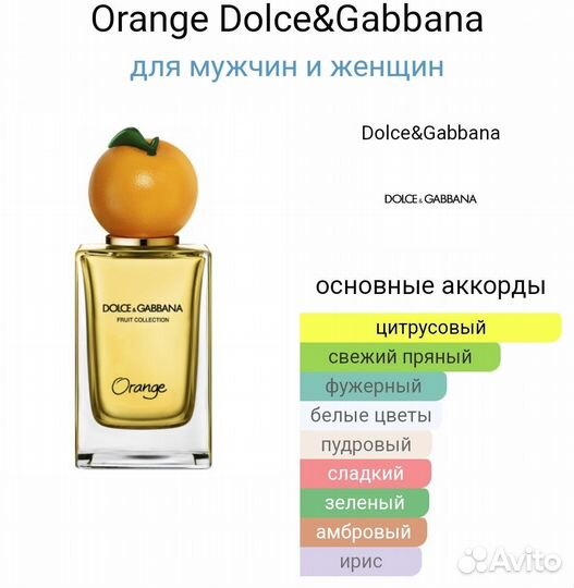 Orange Dolce&Gabbana