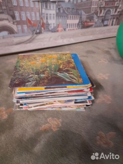 Грампластинки коробкой