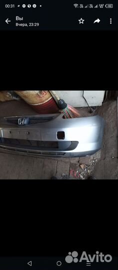 Бампер Honda fit/jazz