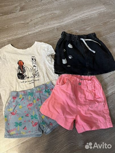 Вещи пакетом на девочку 122-134