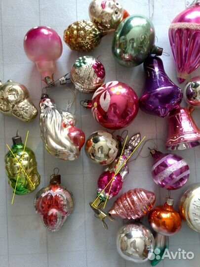 Ёлочные игрушки СССР