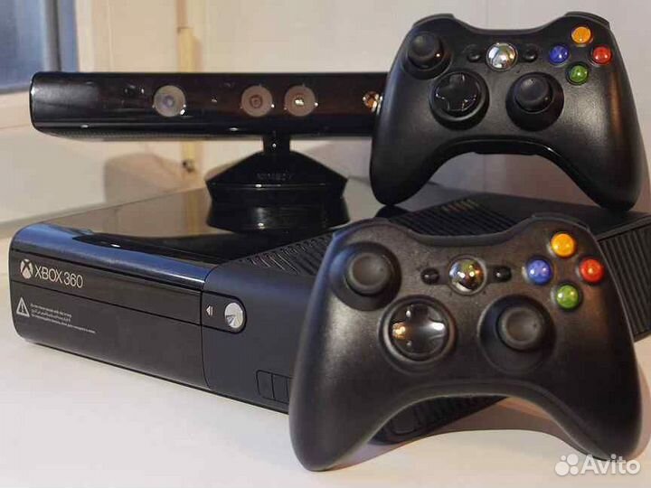 100 игр XBox 360E 320Gb Freeboot