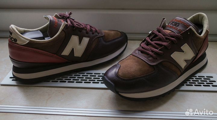 Кроссовки New Balance 730 9.5US Made in UK Кожа