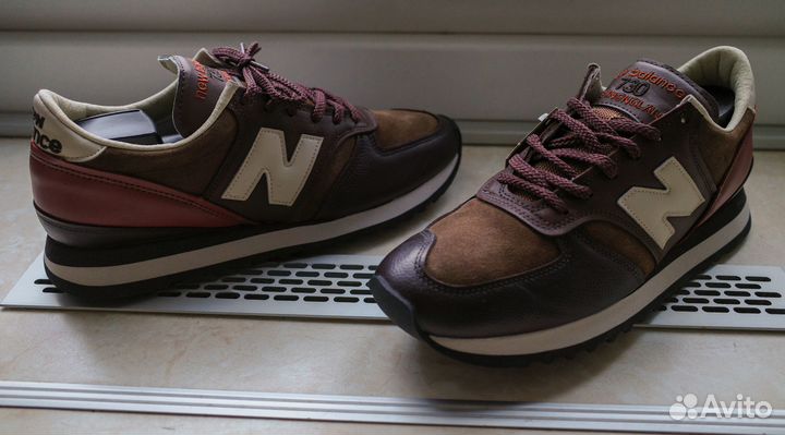 Кроссовки New Balance 730 9.5US Made in UK Кожа