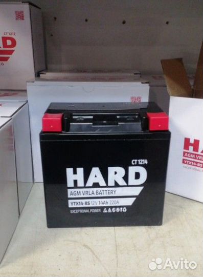 Аккумулятор для мотоцикла Hard 1214