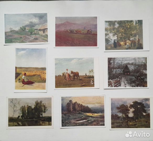 Советские открытки 50-60гг