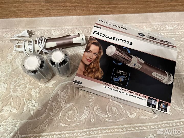 Фен щетка rowenta