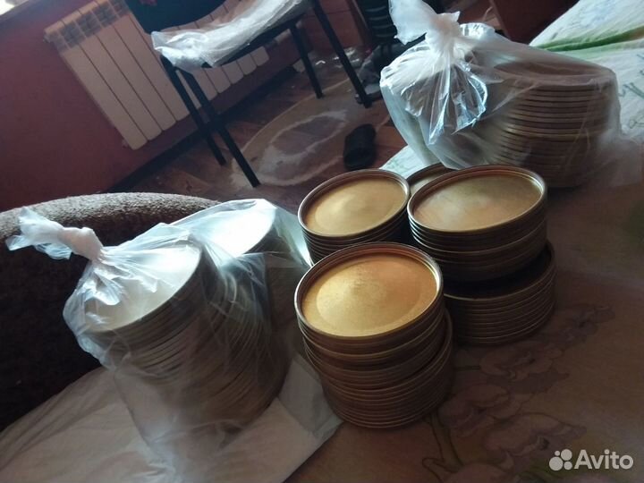 Крышки закаточные с уплотнителем Новые