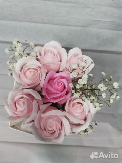 Мыльные розы букеты