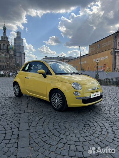 FIAT 500 1.2 AMT, 2008, 189 300 км