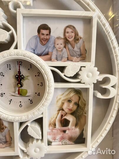 Рамки для фото с часами