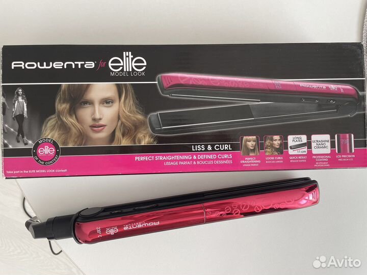 Выпрямитель для волос rowenta sf4402