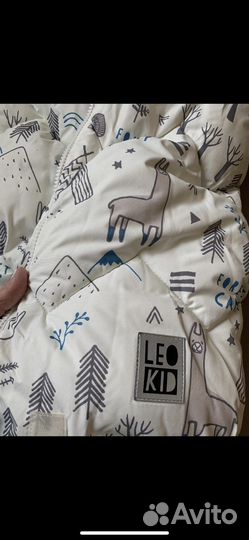 Теплый конверт в коляску leo