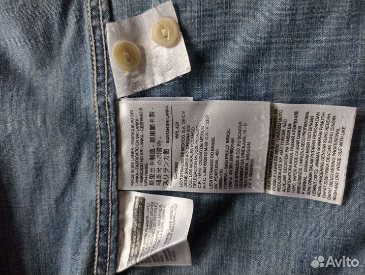 Джинсовая рубашка Levis