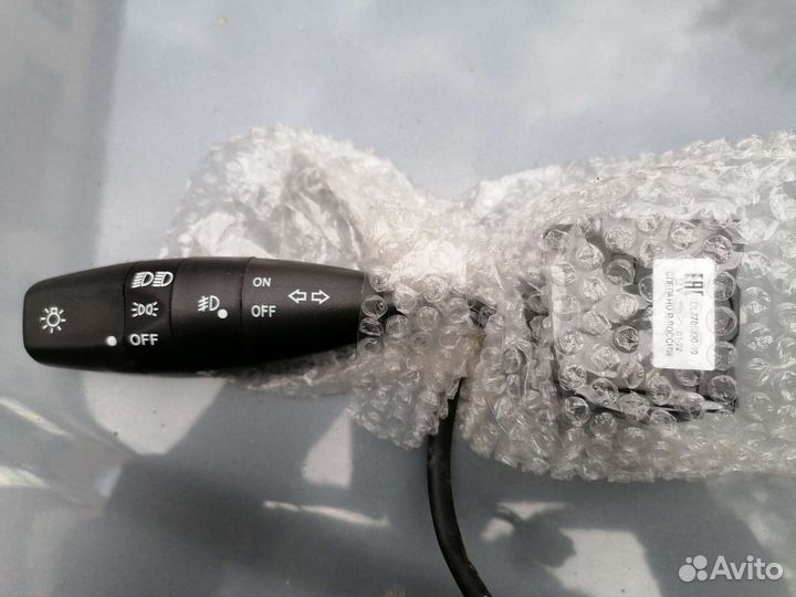 Подрулевой переключатель с птф на ланос, сенс