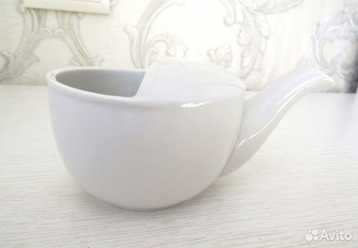 Чайник поильник 250 мл Фарфор СССР Новый Винтаж