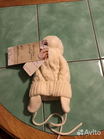 Новая шерстяная шапка Janus р.43/45