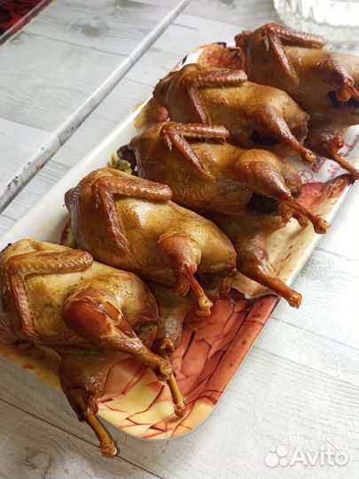 Копченное мясо перепела, курица, сушенное, джерки