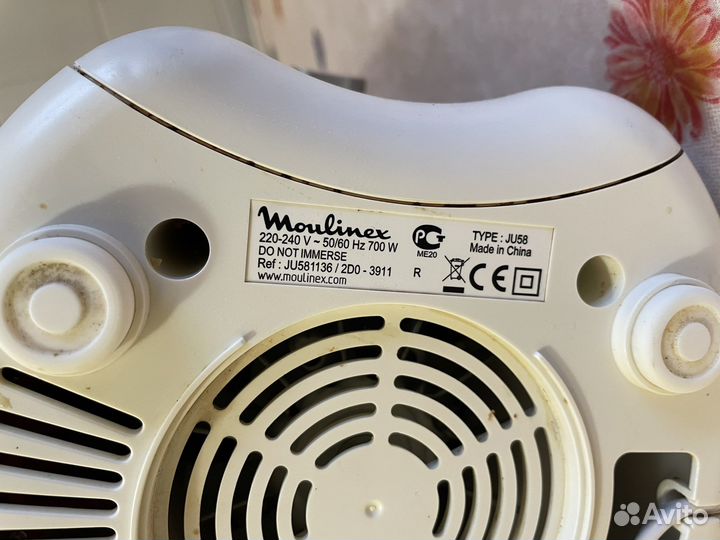 Соковыжималка Moulinex ju58
