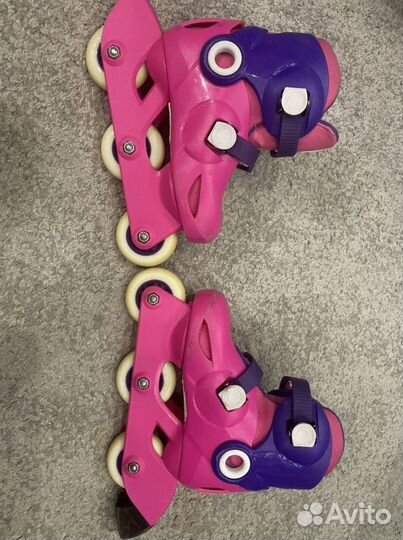 Ролики детские декатлон oxelo 26-28