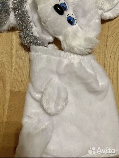 Новогодний костюм зайчик