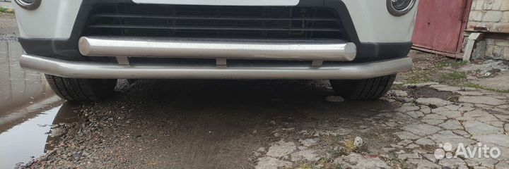 Защита переднего бампера nissan x-trail t31