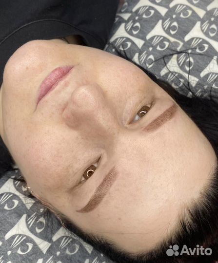 Перманентный макияж татуаж губ бровей межресничка