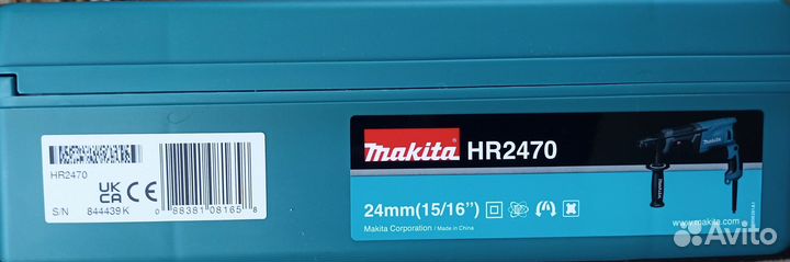 Перфоратор makita HR 2470