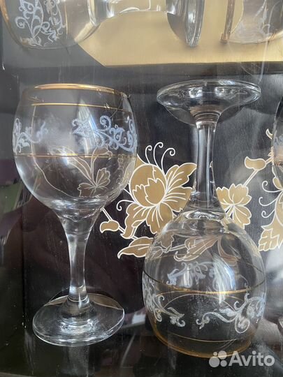 Набор хрустальных фужеров