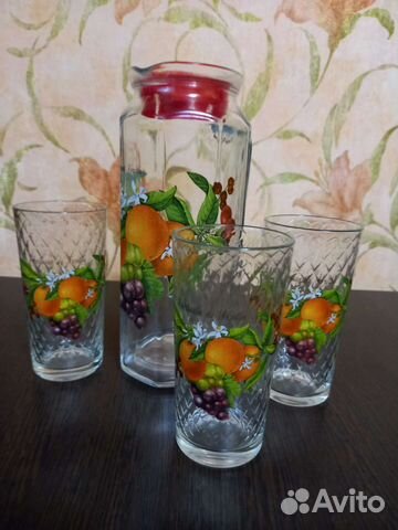 Графин + 3стакана