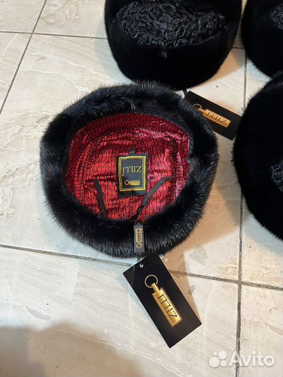 Ушанка норка каракуль