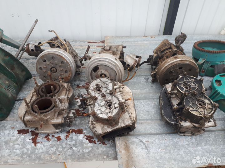 Двигатели Нептун в разобранном виде