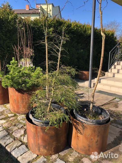 Вазоны уличные металлические для растений