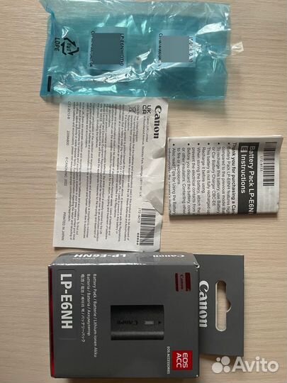 Аккумулятор Canon LP-E6NH Оригинал