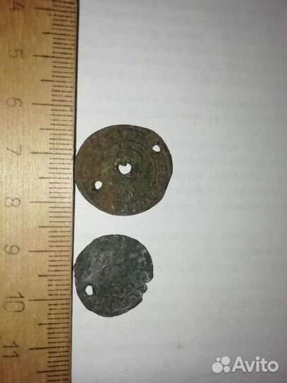 Жетон Дукач старинный украшение для женщин