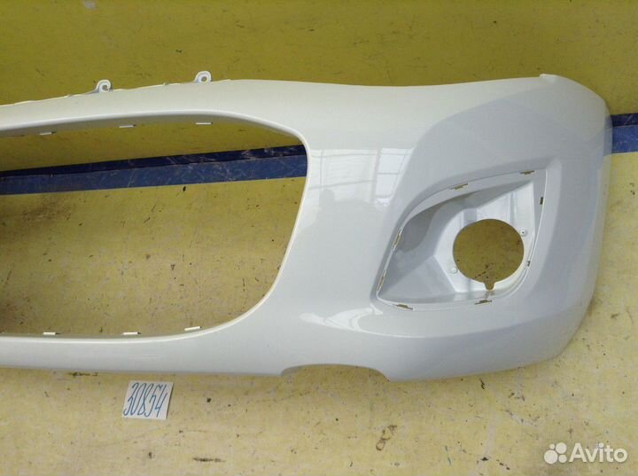 LADA Kalina 2 Бампер передний цвет Белое облако