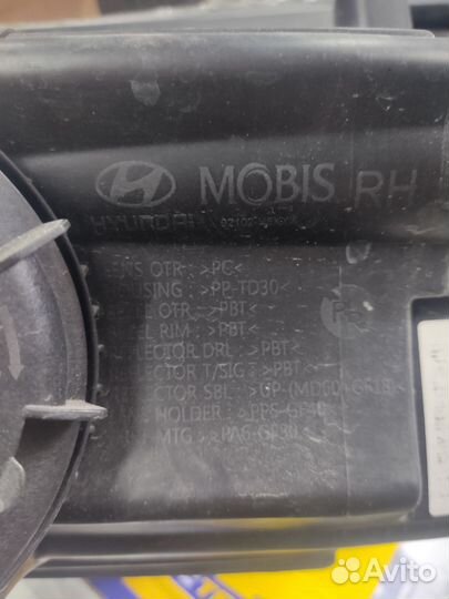 Фара передняя правая solaris