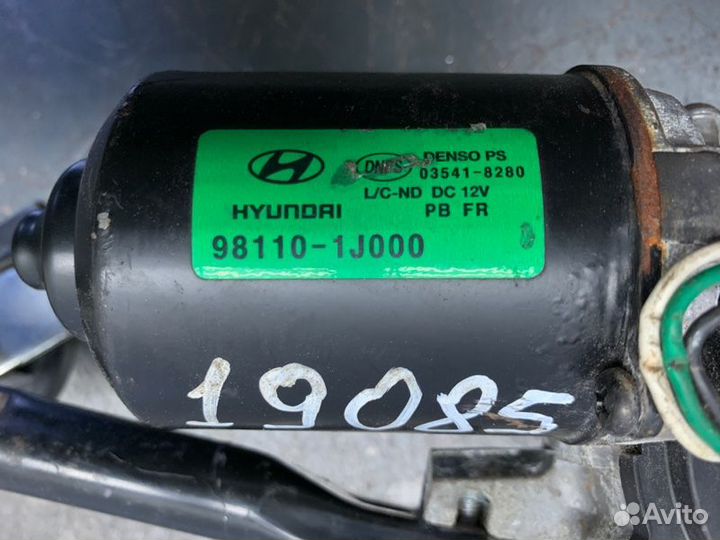 Трапеция дворников с двигателем Hyundai I20