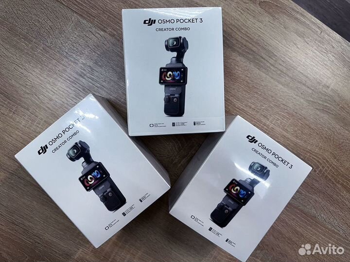 DJI osmo Pocket 3 Creator Combo в наличии