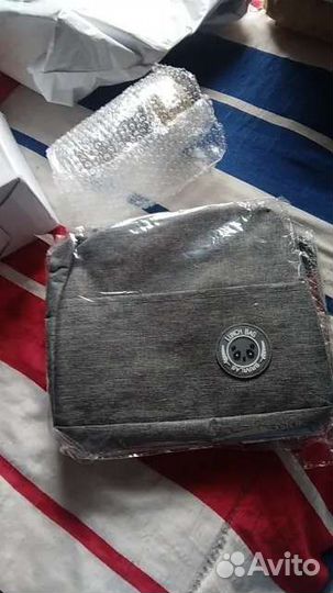 Фольгированная сумка для обедов. Новая