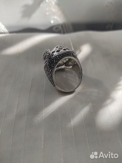 Серебряное кольцо, вес 17,2 гр