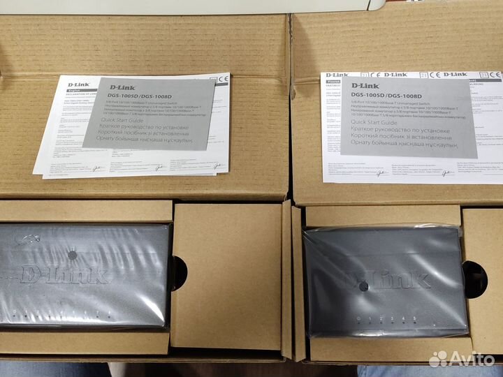 Коммутатор D-Link DGS-1008D