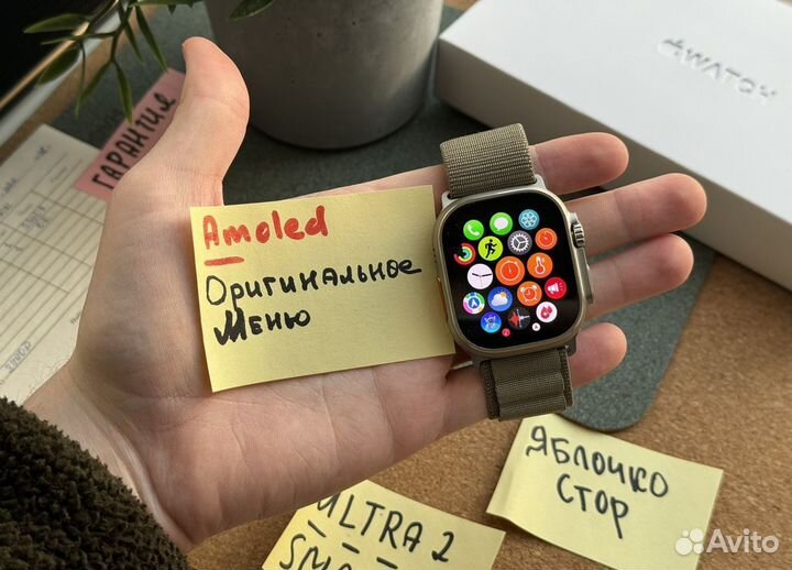 Apple watch Ultra 2 amoled экран