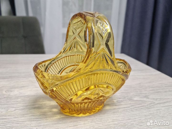 Вазочка конфетница Чехословакия